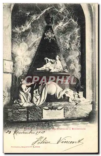 Cartes postales Nancy Tombeau du roi Stanislas a Bonsecours