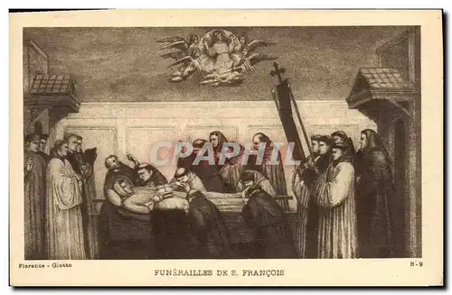 Cartes postales Funerailles de S Francois