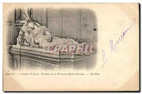 Cartes postales Dreux Chapelle St Louis Tombeau de la princesse Marie d&#39Orleans