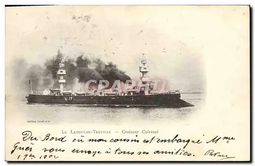 Cartes postales Bateau La Latouche Treville Croiseur cuirasse