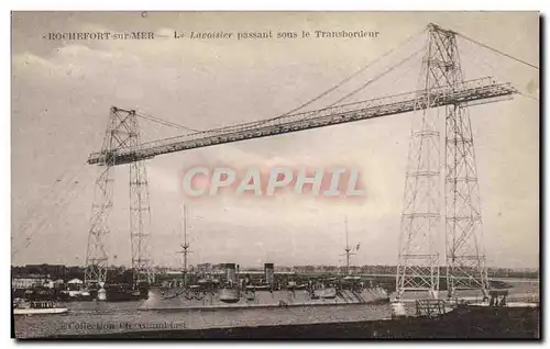 Ansichtskarte AK Bateau Rocherfort sur mer Le Lavoisier sous le transbordeur