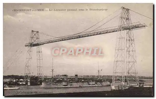 Cartes postales Bateau Rocherfort sur mer Le Lavoisier sous le transbordeur