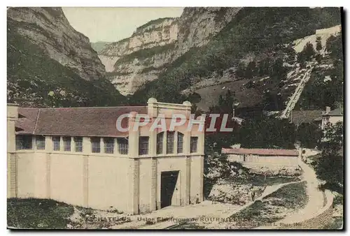 Cartes postales Chatelus Usine electrique de Bournieere