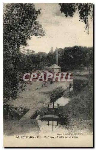 Cartes postales Mortain Usine electrique Vallee de la Cance Electricite