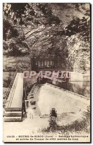 Ansichtskarte AK Bourg de Sirod Barrage hydraulique et entree du tunnel Electricite