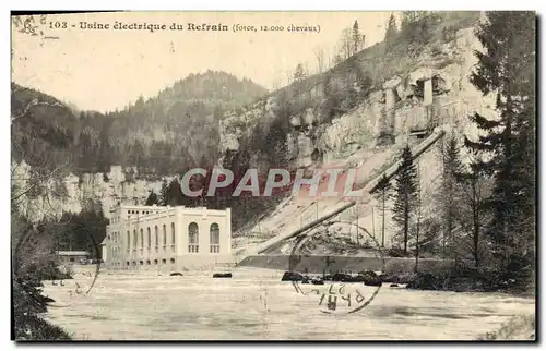 Cartes postales Usine electrique du Refrain Electricite