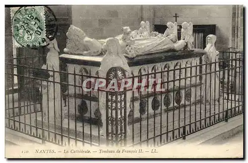 Cartes postales Nantes La cathedrale Tombeau de Francois II