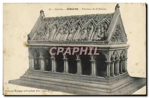 Cartes postales Aubazine Tombeau de St Etienne