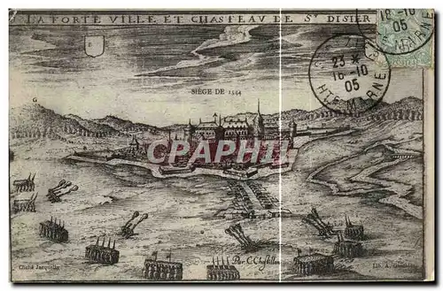 Cartes postales St Dizier Fortifications