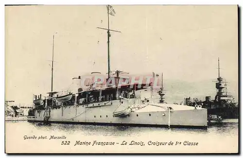 Ansichtskarte AK Bateau Le Linois Croiseur de 1ere classe