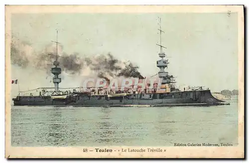 Cartes postales Bateau Toulon Le Latouche Treville