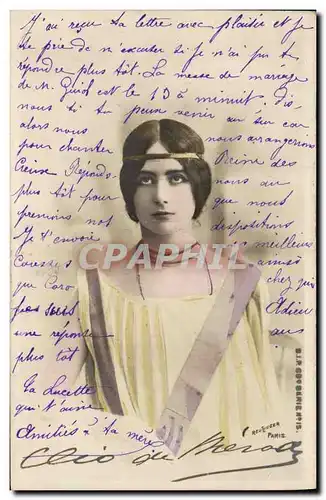 Ansichtskarte AK Fantaisie Theatre Femme Cleo de Merode