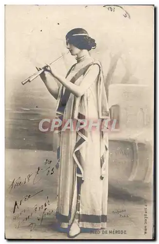 Cartes postales Fantaisie Theatre Femme Cleo de Merode