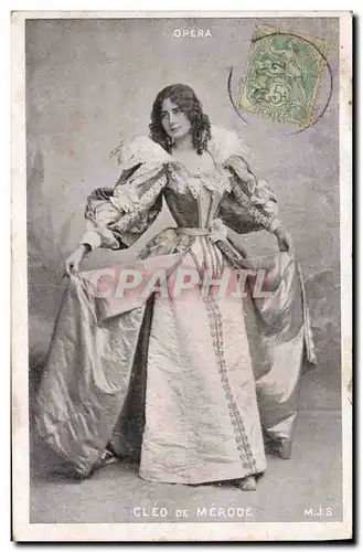 Ansichtskarte AK Fantaisie Theatre Femme Cleo de Merode Opera