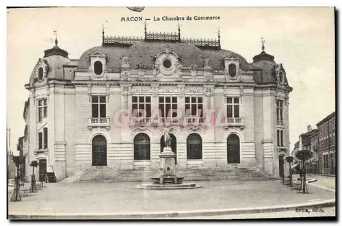 Cartes postales Chambre de Commerce Macon