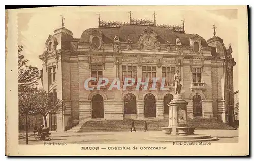 Cartes postales Chambre de Commerce Macon