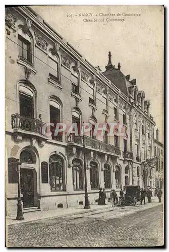 Cartes postales Chambre de Commerce Nancy