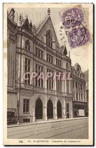 Cartes postales Chambre de Commerce Saint Quentin