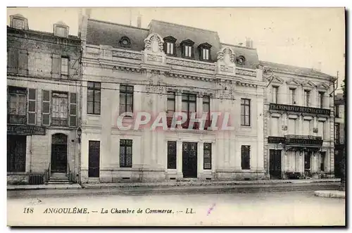 Ansichtskarte AK Chambre de Commerce Angouleme