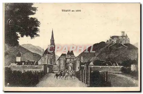 Cartes postales Thann en 1600