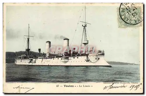 Ansichtskarte AK Bateau Toulon Le Linois