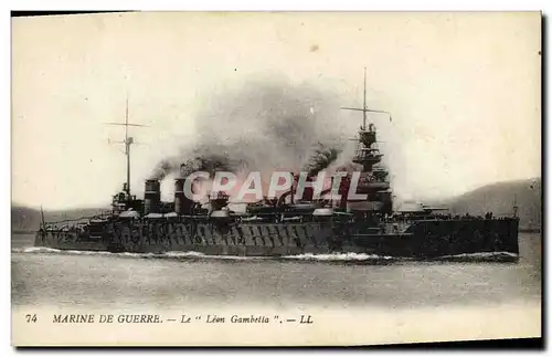 Cartes postales Bateau Le Leon Gambetta