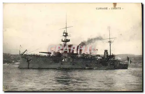 Cartes postales Bateau Cuirasse Liberte