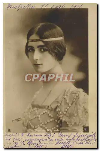 Cartes postales Femme Theatre Cleo de Merode