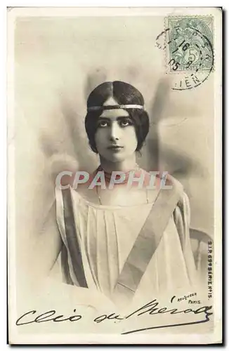 Ansichtskarte AK Femme Theatre Cleo de Merode