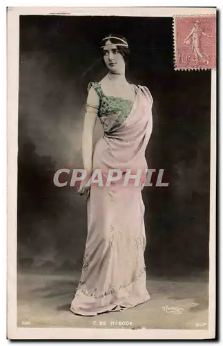 Cartes postales Femme Theatre Cleo de Merode