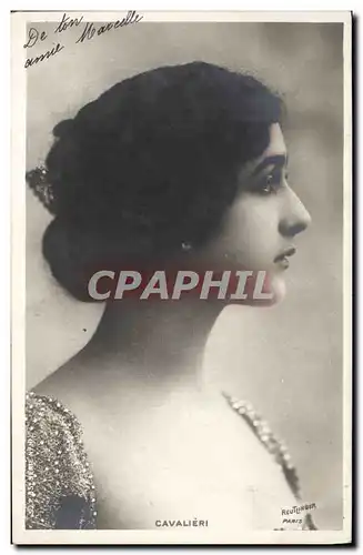 Cartes postales Femme Theatre Cavalieri