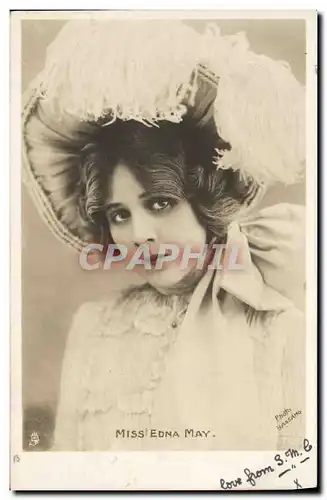 Cartes postales Femme Theatre Miss Edna May