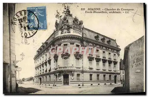 Cartes postales Roanne Chambre de Commerce