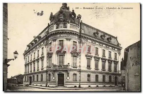 Cartes postales Chambre de Commerce Roanne