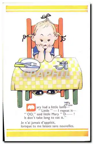 Cartes postales Fantaisie Illustrateur Enfant Mabel Lucie Attwell