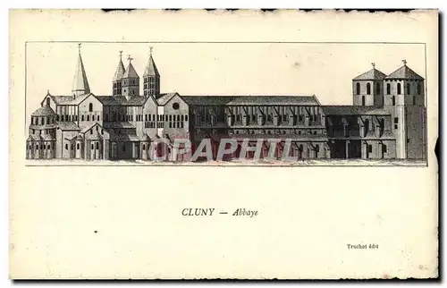 Cartes postales Cluny Abbaye