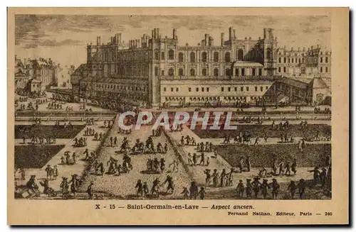 Cartes postales Saint Germain en Laye Aspect ancien