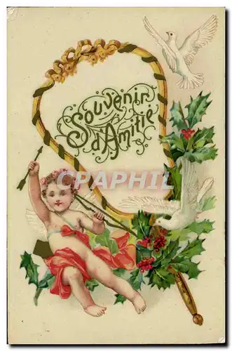 Cartes postales Enfant colombe