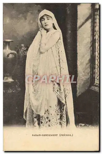 Ansichtskarte AK Fantaisie Theatre Femme Mme Sarah Bernhardt Phedre