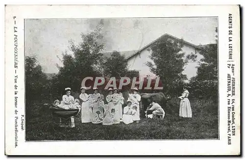 Cartes postales Loterie La Pouponniere La ferme de Porchefontaine