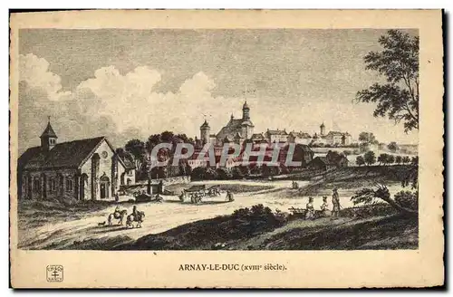 Cartes postales Arnay le Duc 18eme