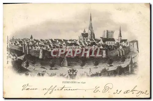 Cartes postales Pithiviers en 1540