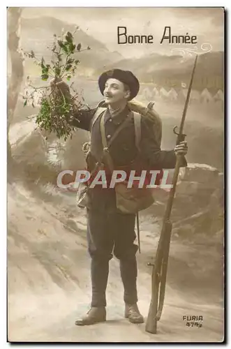 Cartes postales Militaria Chasseurs alpins