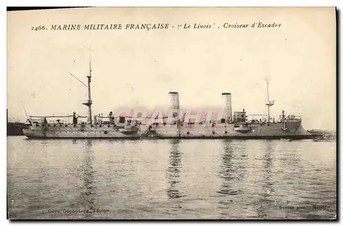 Cartes postales Bateau Le linois Croiseur d&#39escadre