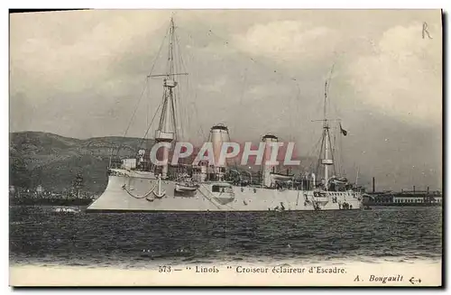 Ansichtskarte AK Bateau Linois Croiseur eclaireur d&#39escadre