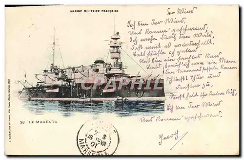 Cartes postales Bateau Le Magenta