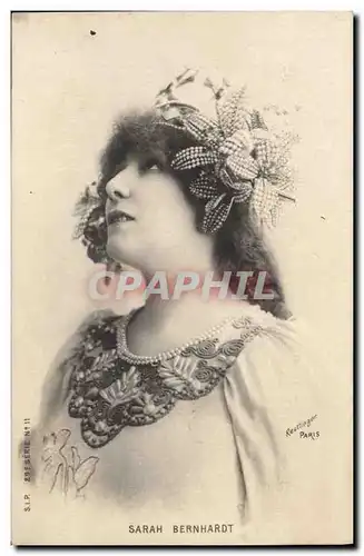 Ansichtskarte AK Femme Theatre Sarah Bernhardt