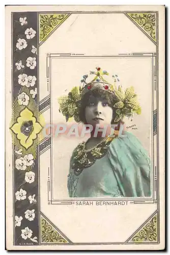 Ansichtskarte AK Femme Theatre Sarah Bernhardt