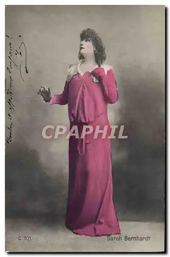 Ansichtskarte AK Femme Theatre Sarah Bernhardt