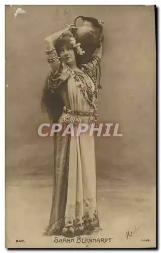 Ansichtskarte AK Femme Theatre Sarah Bernhardt